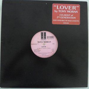 Tony Moran – Lover - Vinyl Record – 33 RPM